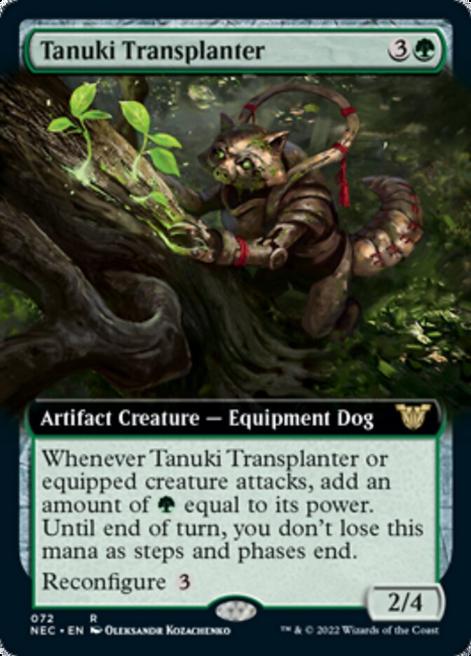 Tanuki Transplanter (Extended) [Kamigawa: Neon Dynasty Commander] | Gear Gaming Bentonville