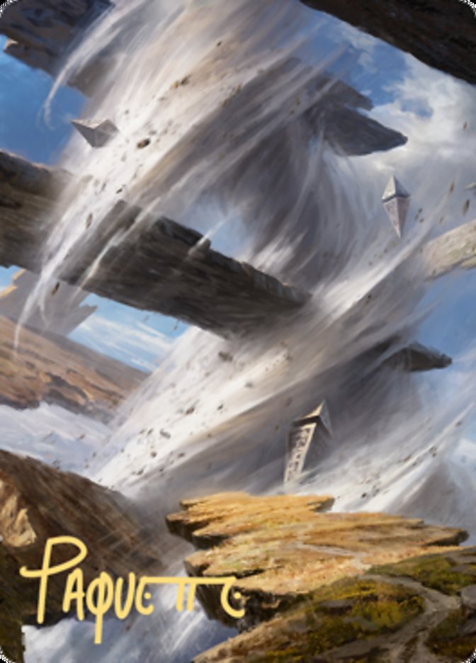 Plains 2 Art Card (Gold-Stamped Signature) [Zendikar Rising Art Series] | Gear Gaming Bentonville