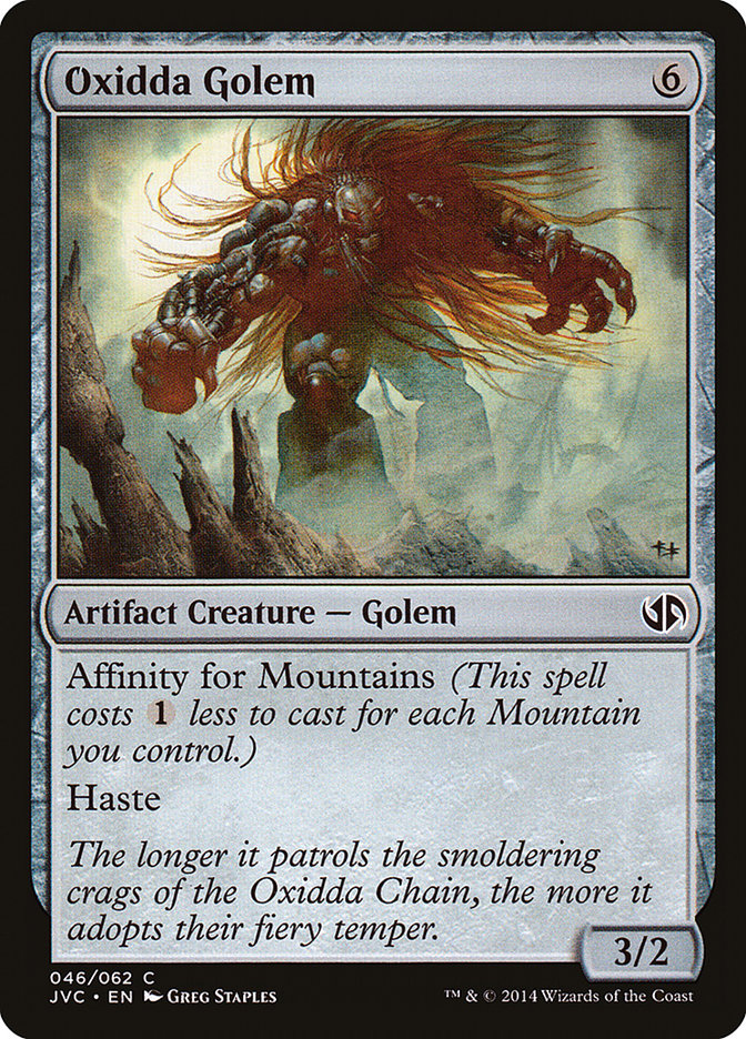 Oxidda Golem [Duel Decks Anthology] | Gear Gaming Bentonville