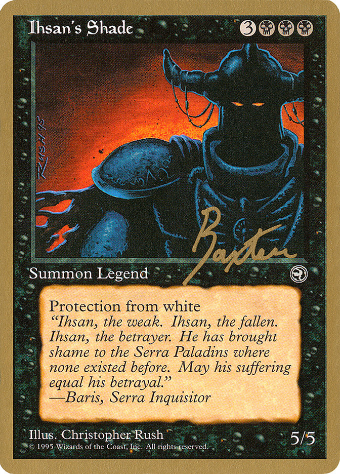 Ihsan's Shade (George Baxter) [Pro Tour Collector Set] | Gear Gaming Bentonville