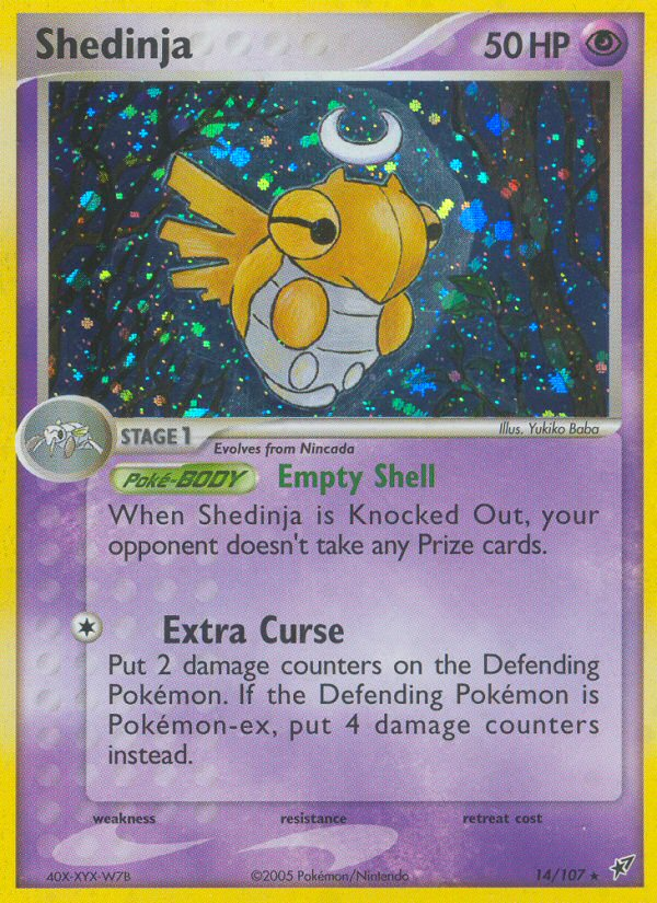 Shedinja (14/107) [EX: Deoxys] | Gear Gaming Bentonville