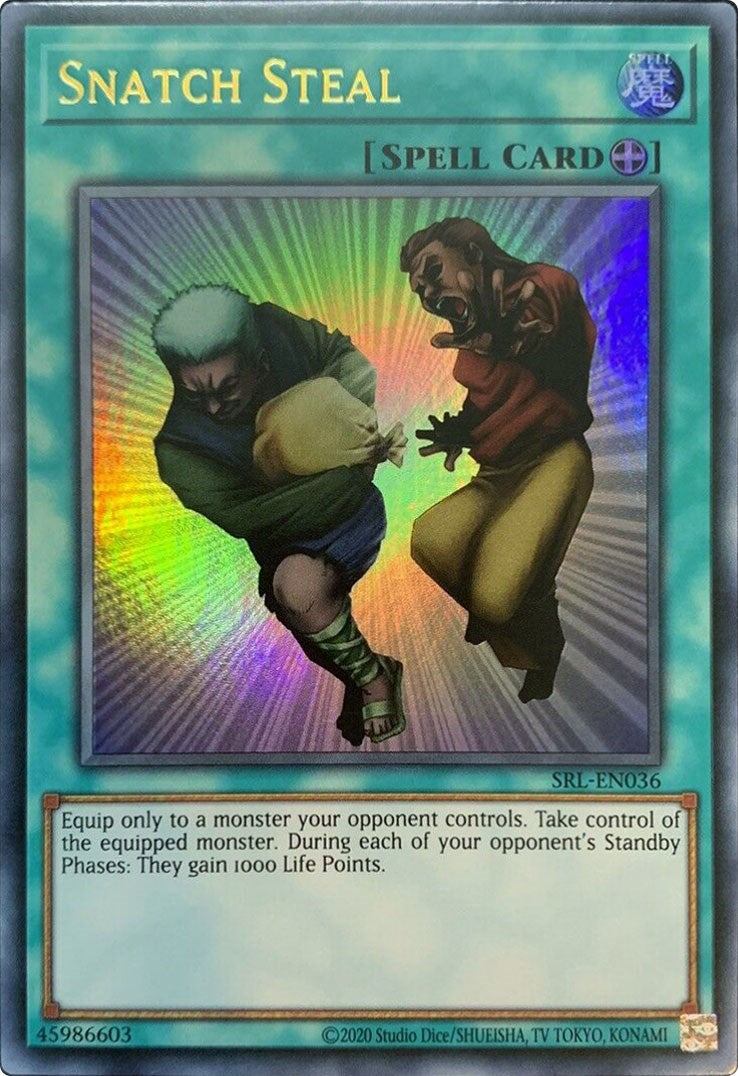 Snatch Steal (25th Anniversary) [SRL-EN036] Ultra Rare | Gear Gaming Bentonville