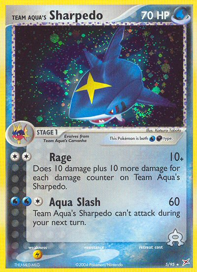 Team Aqua's Sharpedo (5/95) [EX: Team Magma vs Team Aqua] | Gear Gaming Bentonville