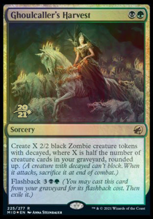 Ghoulcaller's Harvest [Innistrad: Midnight Hunt Prerelease Promos] | Gear Gaming Bentonville