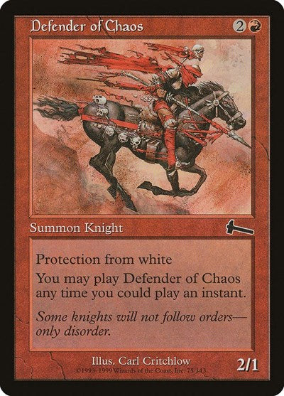 Defender of Chaos [Urza's Legacy] | Gear Gaming Bentonville