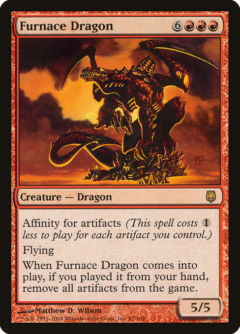 Furnace Dragon [Darksteel] | Gear Gaming Bentonville