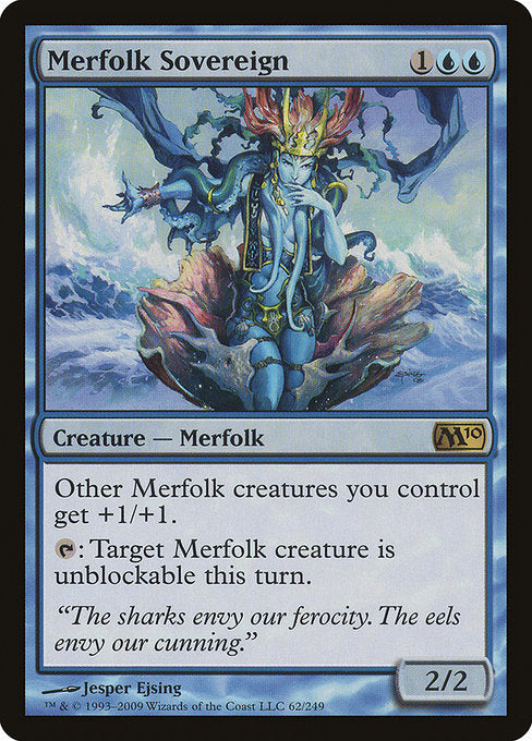 Merfolk Sovereign [Magic 2010 (M10)] | Gear Gaming Bentonville