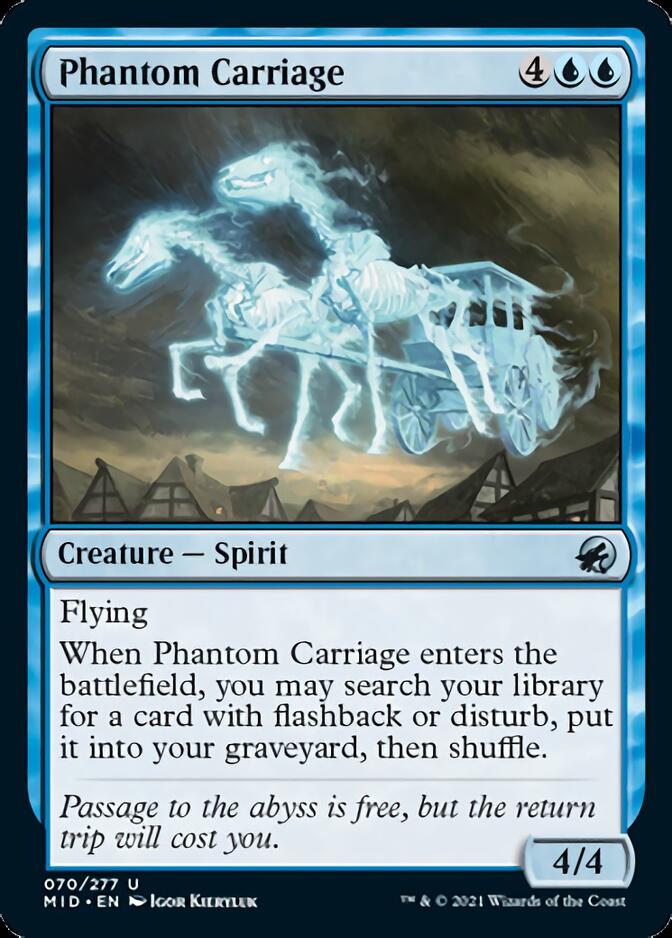 Phantom Carriage [Innistrad: Midnight Hunt] | Gear Gaming Bentonville