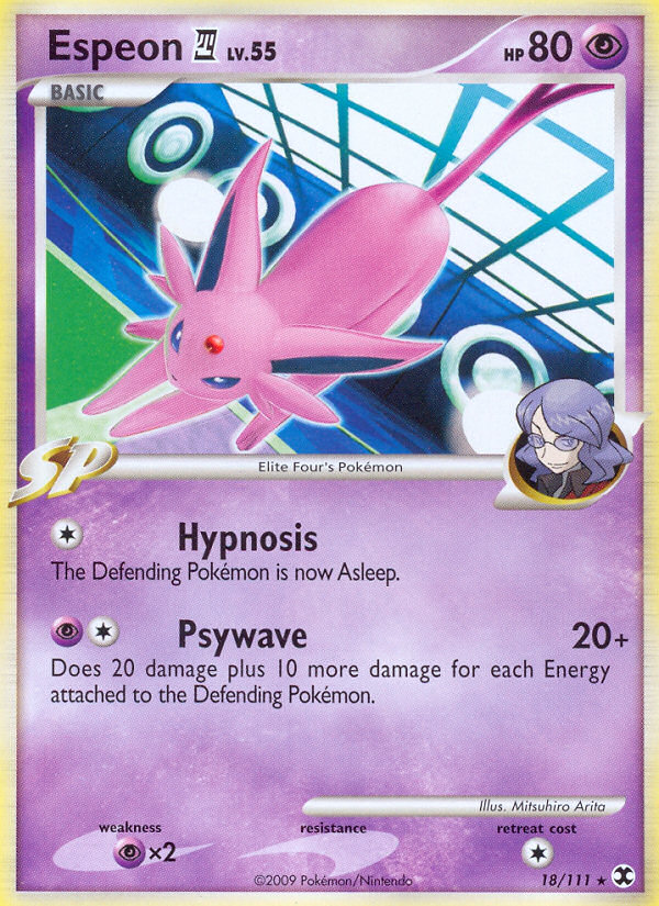 Espeon (18/111) [Platinum: Rising Rivals] | Gear Gaming Bentonville