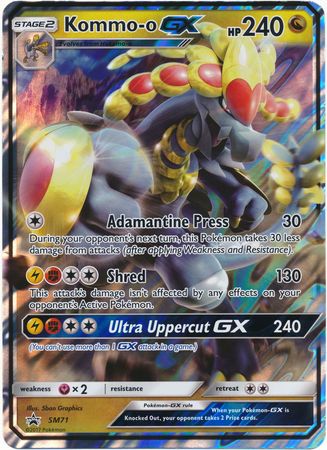 Kommo-o GX (SM71) (Jumbo Card) [Sun & Moon: Black Star Promos] | Gear Gaming Bentonville