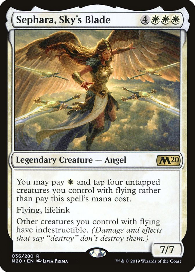 Sephara, Sky's Blade [Core Set 2020] | Gear Gaming Bentonville