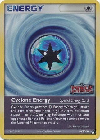 Cyclone Energy (90/108) (Stamped) [EX: Power Keepers] | Gear Gaming Bentonville