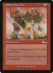 Ghitu War Cry [Urza's Legacy] | Gear Gaming Bentonville