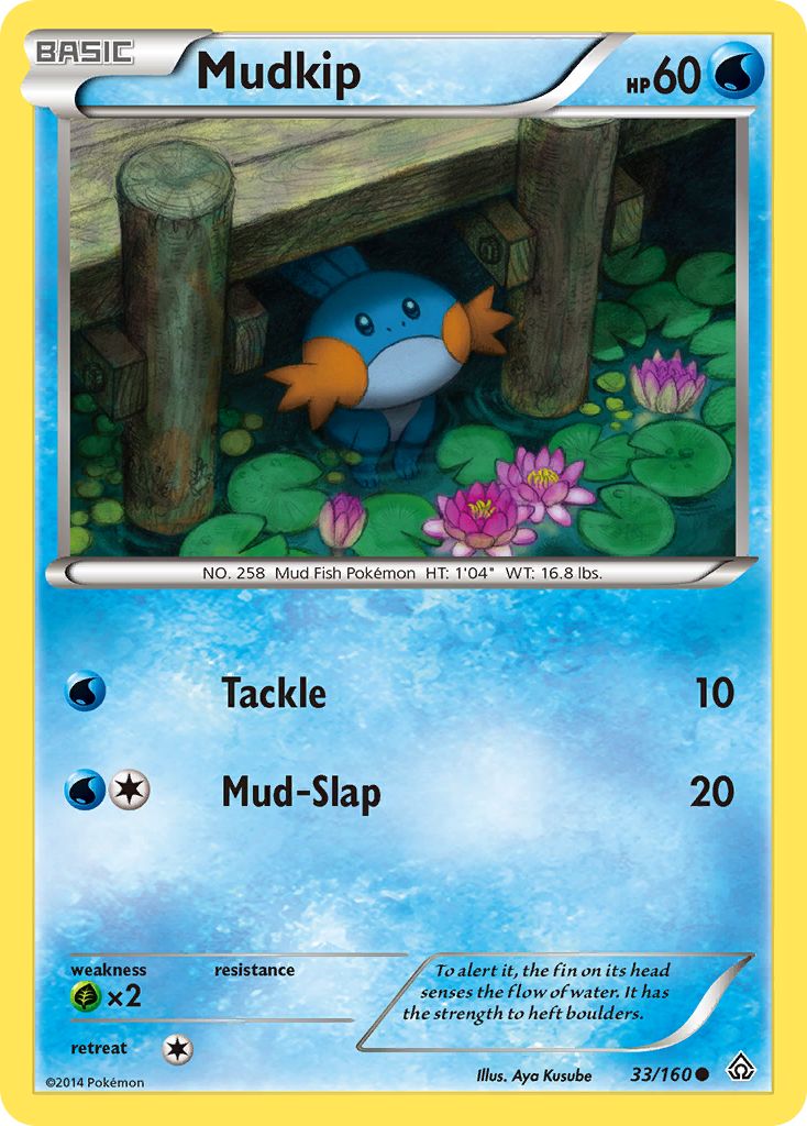 Mudkip (33/160) [XY: Primal Clash] | Gear Gaming Bentonville