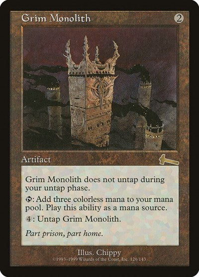 Grim Monolith [Urza's Legacy] | Gear Gaming Bentonville