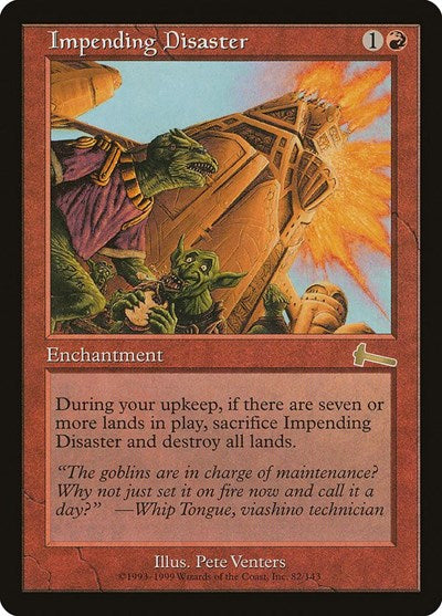 Impending Disaster [Urza's Legacy] | Gear Gaming Bentonville