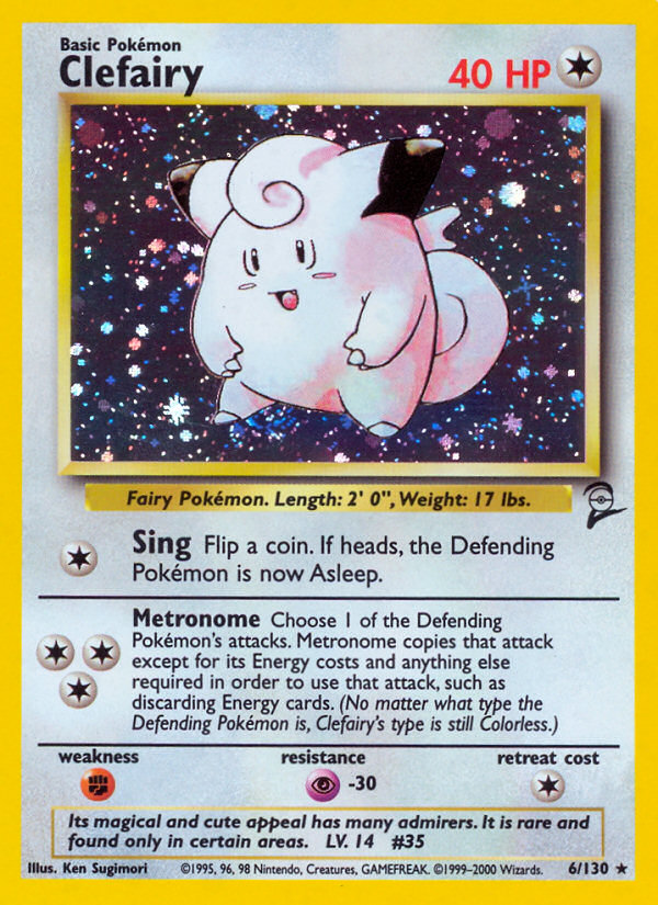 Clefairy (6/130) [Base Set 2] | Gear Gaming Bentonville