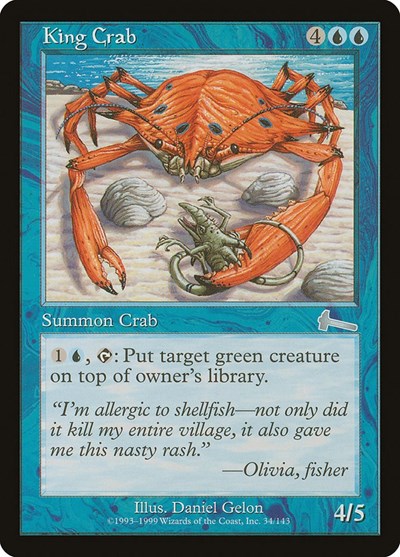 King Crab [Urza's Legacy] | Gear Gaming Bentonville