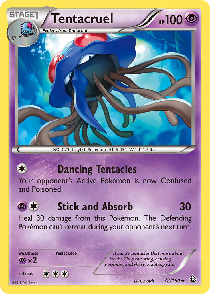 Tentacruel (72/160) [XY: Primal Clash] | Gear Gaming Bentonville