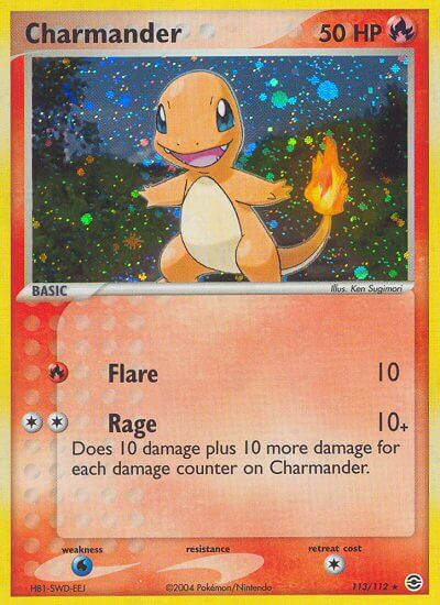 Charmander (113/112) [EX: FireRed & LeafGreen] | Gear Gaming Bentonville