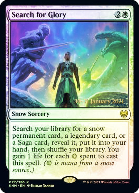 Search for Glory  [Kaldheim Prerelease Promos] | Gear Gaming Bentonville