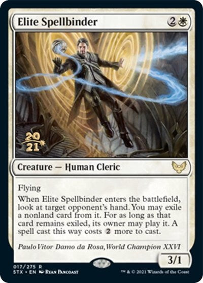 Elite Spellbinder [Strixhaven: School of Mages Prerelease Promos] | Gear Gaming Bentonville