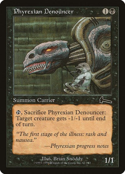 Phyrexian Denouncer [Urza's Legacy] | Gear Gaming Bentonville