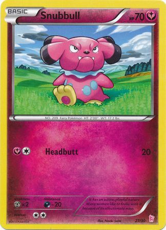 Snubbull (27/30) [XY: Trainer Kit - Sylveon] | Gear Gaming Bentonville