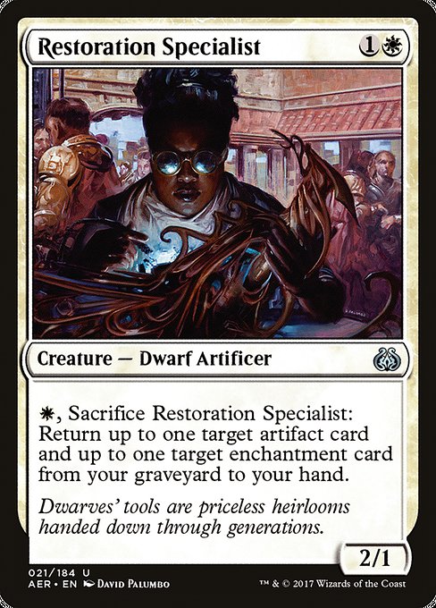 Restoration Specialist [Aether Revolt] | Gear Gaming Bentonville