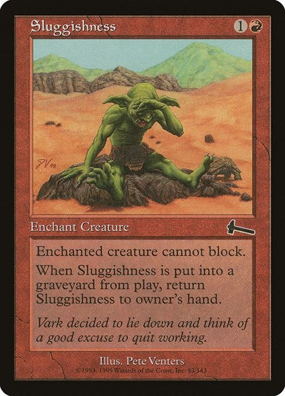 Sluggishness [Urza's Legacy] | Gear Gaming Bentonville