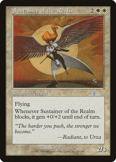 Sustainer of the Realm [Urza's Legacy] | Gear Gaming Bentonville