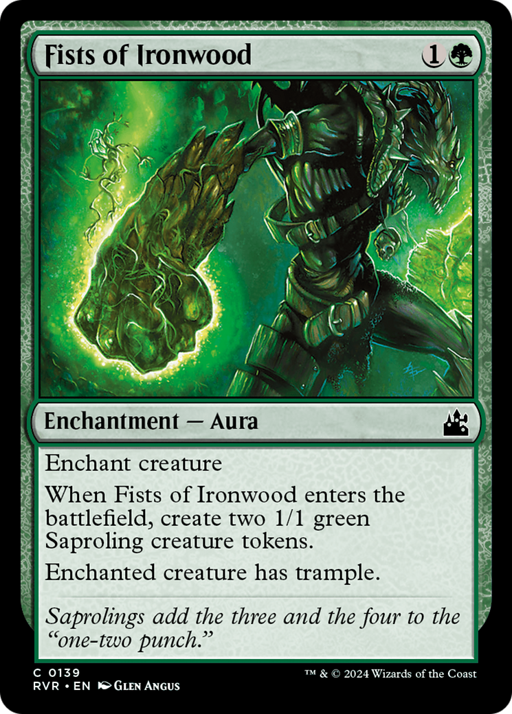 Fists of Ironwood [Ravnica Remastered] | Gear Gaming Bentonville