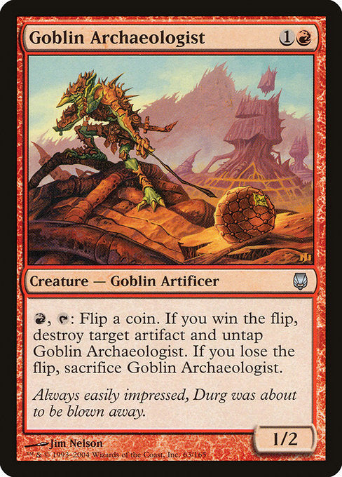 Goblin Archaeologist [Darksteel] | Gear Gaming Bentonville