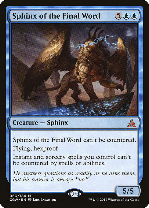 Sphinx of the Final Word [Oath of the Gatewatch] | Gear Gaming Bentonville