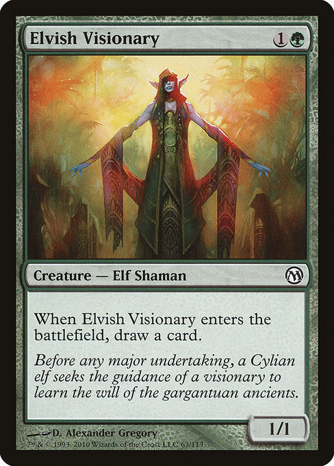 Elvish Visionary [Duels of the Planeswalkers] | Gear Gaming Bentonville