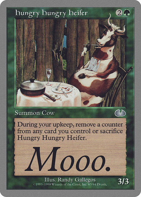 Hungry Hungry Heifer [Unglued] | Gear Gaming Bentonville