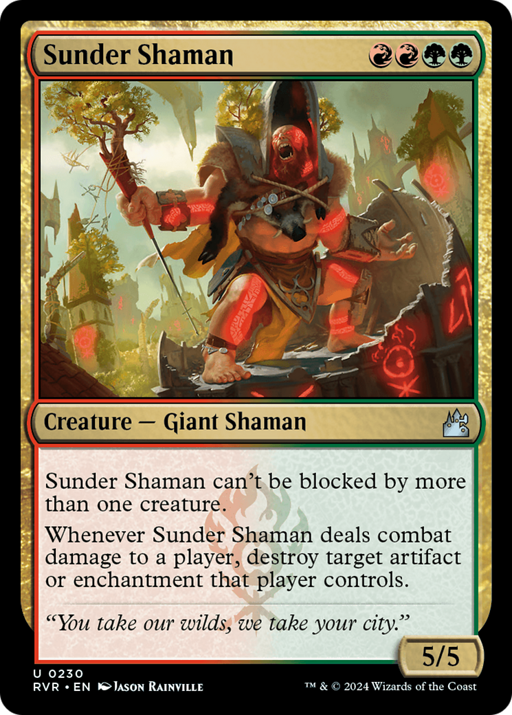 Sunder Shaman [Ravnica Remastered] | Gear Gaming Bentonville