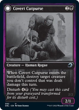 Covert Cutpurse // Covetous Geist [Innistrad: Double Feature] | Gear Gaming Bentonville