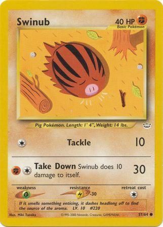 Swinub (57/64) [Neo Revelation Unlimited] | Gear Gaming Bentonville