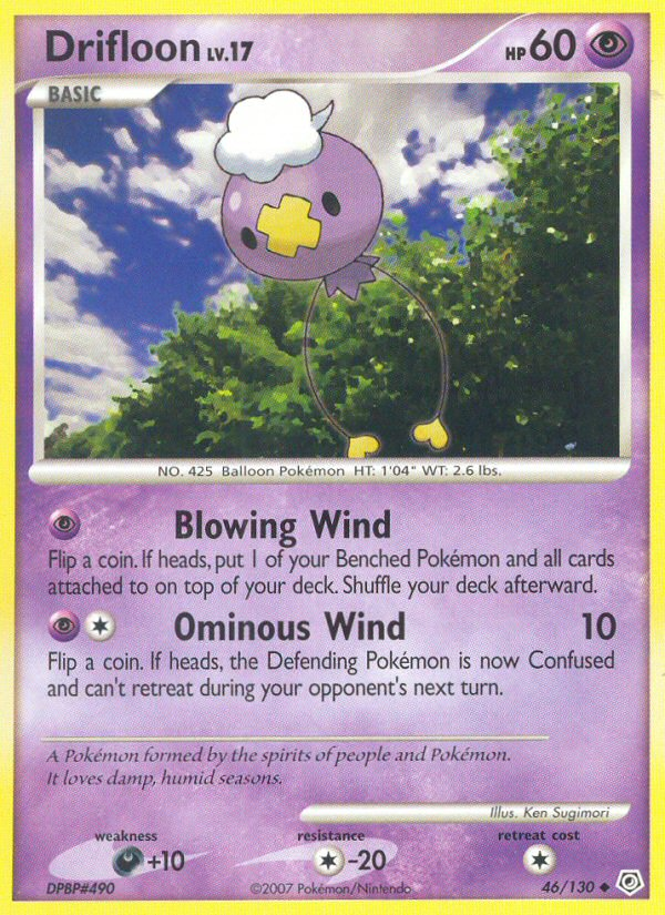 Drifloon (46/130) [Diamond & Pearl: Base Set] | Gear Gaming Bentonville