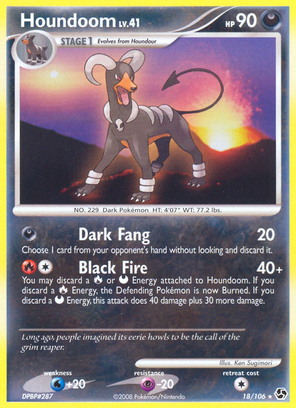 Houndoom (18/106) [Diamond & Pearl: Great Encounters] | Gear Gaming Bentonville