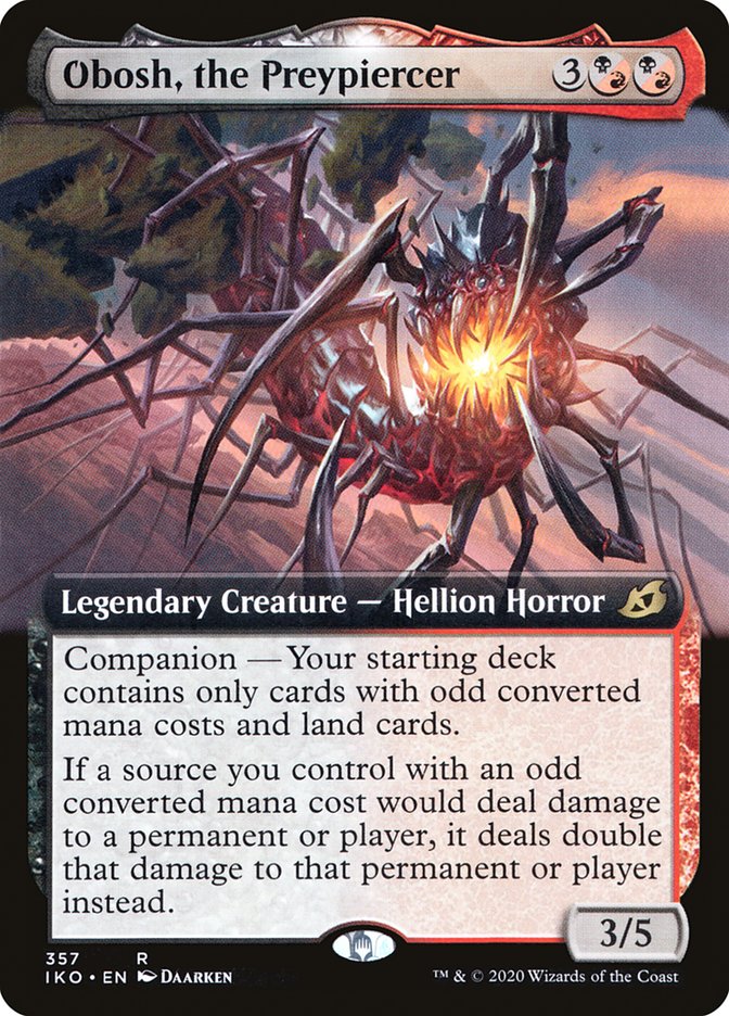 Obosh, the Preypiercer (Extended Art) [Ikoria: Lair of Behemoths] | Gear Gaming Bentonville