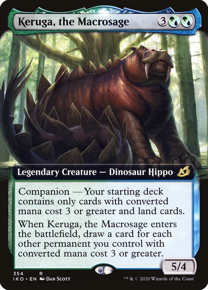 Keruga, the Macrosage (Extended Art) [Ikoria: Lair of Behemoths] | Gear Gaming Bentonville