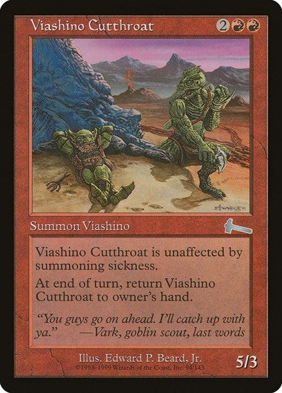 Viashino Cutthroat [Urza's Legacy] | Gear Gaming Bentonville