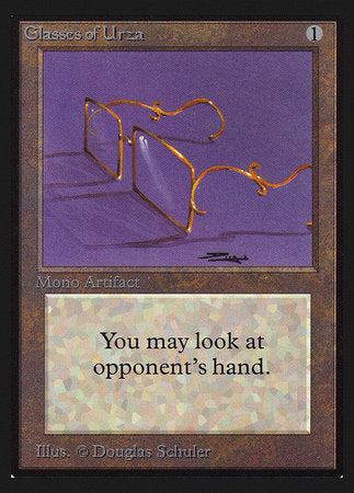 Glasses of Urza (IE) [International Edition] | Gear Gaming Bentonville