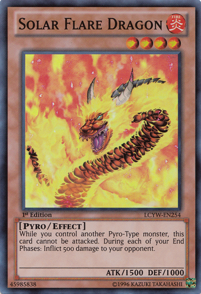 Solar Flare Dragon [LCYW-EN254] Super Rare | Gear Gaming Bentonville