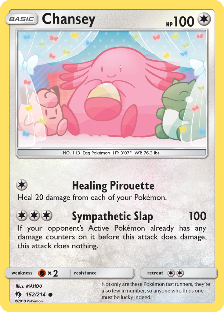 Chansey (152/214) [Sun & Moon: Lost Thunder] | Gear Gaming Bentonville