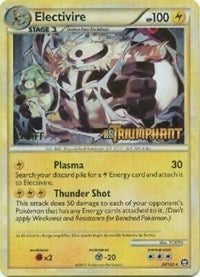 Electivire (20/102) (Staff Prerelease Promo) [HeartGold & SoulSilver: Black Star Promos] | Gear Gaming Bentonville