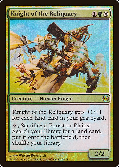 Knight of the Reliquary [Duel Decks: Knights vs. Dragons] | Gear Gaming Bentonville