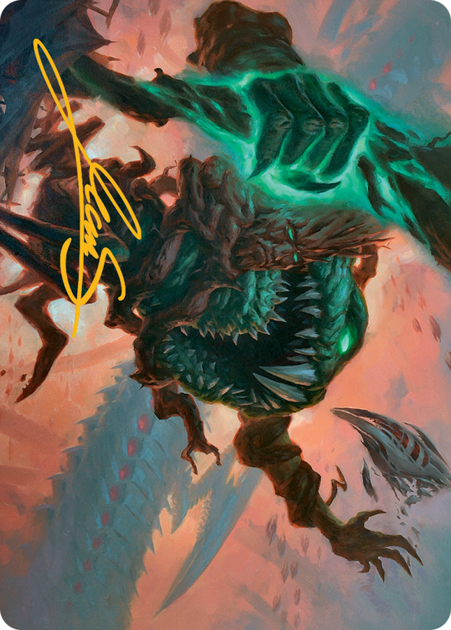 Yargle and Multani Art Card (Gold-Stamped Signature) [March of the Machine Art Series] | Gear Gaming Bentonville